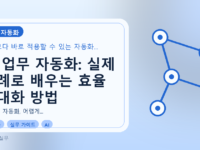 AI 업무 자동화: 실제 사례로 배우는 효율 극대화 방법를 설명하는 대표이미지