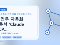 AI 업무 자동화 입문서 'Claude MCP 혁신 가이드' 출간: 실무 도입 핵심 요약를 설명하는 대표이미지