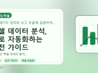 엑셀 데이터 분석, AI로 자동화하는 실전 가이드를 설명하는 대표이미지