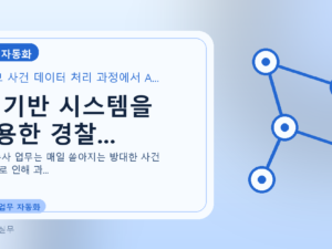 AI 기반 시스템을 활용한 경찰...를 설명하는 대표 이미지