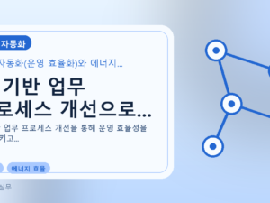 AI 기반 업무 프로세스 개선으로...를 설명하는 대표 이미지