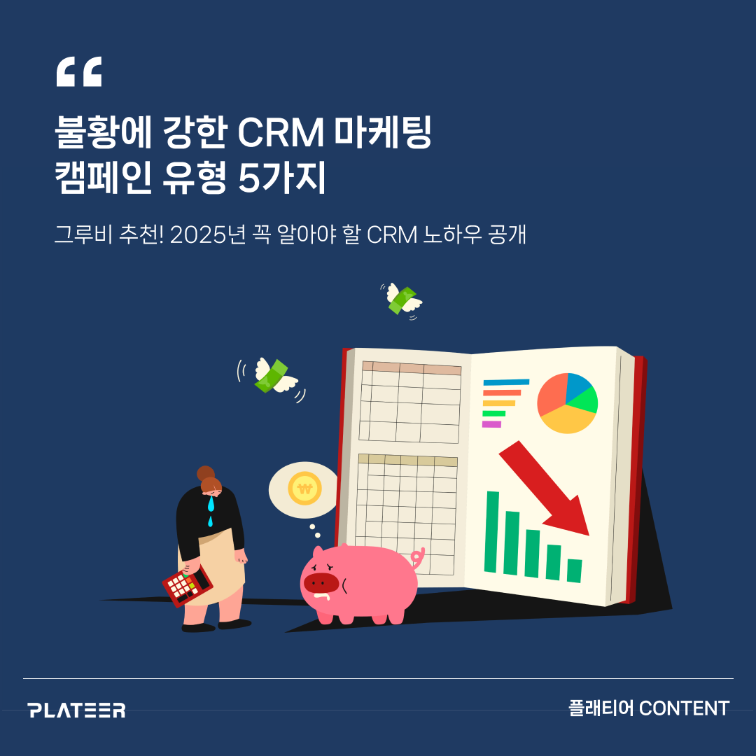 불황에 강한 CRM 마케팅 캠페인 유형 5가지 관련 이미지