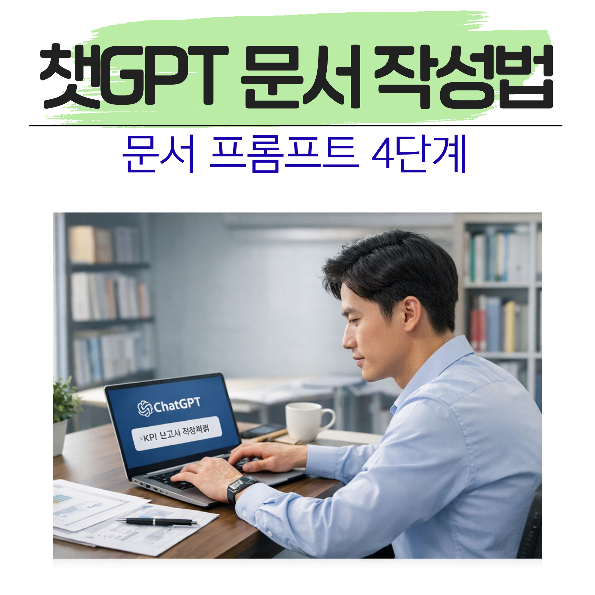ChatGPT 문서 작성법 4단계, 대부분 이 질문을 빠뜨립니다. 관련 이미지