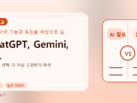 ChatGPT, Gemini, C...를 설명하는 대표 이미지