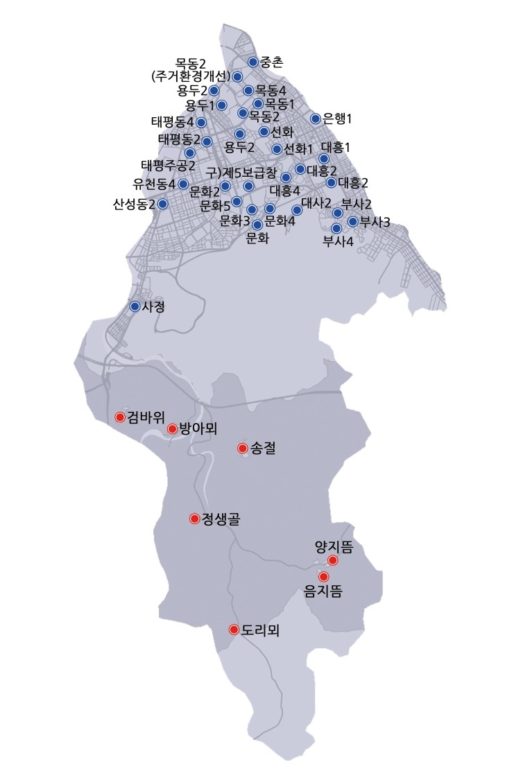 [대전 중구] 방아뫼 지구단위계획 관련 이미지