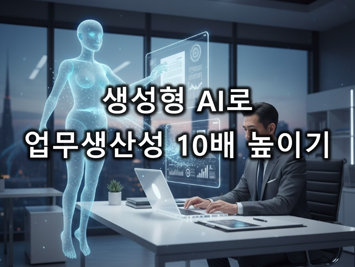 생성형 AI로 업무 생산성 10배 높이는 비즈니스 전략 (2025 최신 트렌드 분석) 관련 이미지