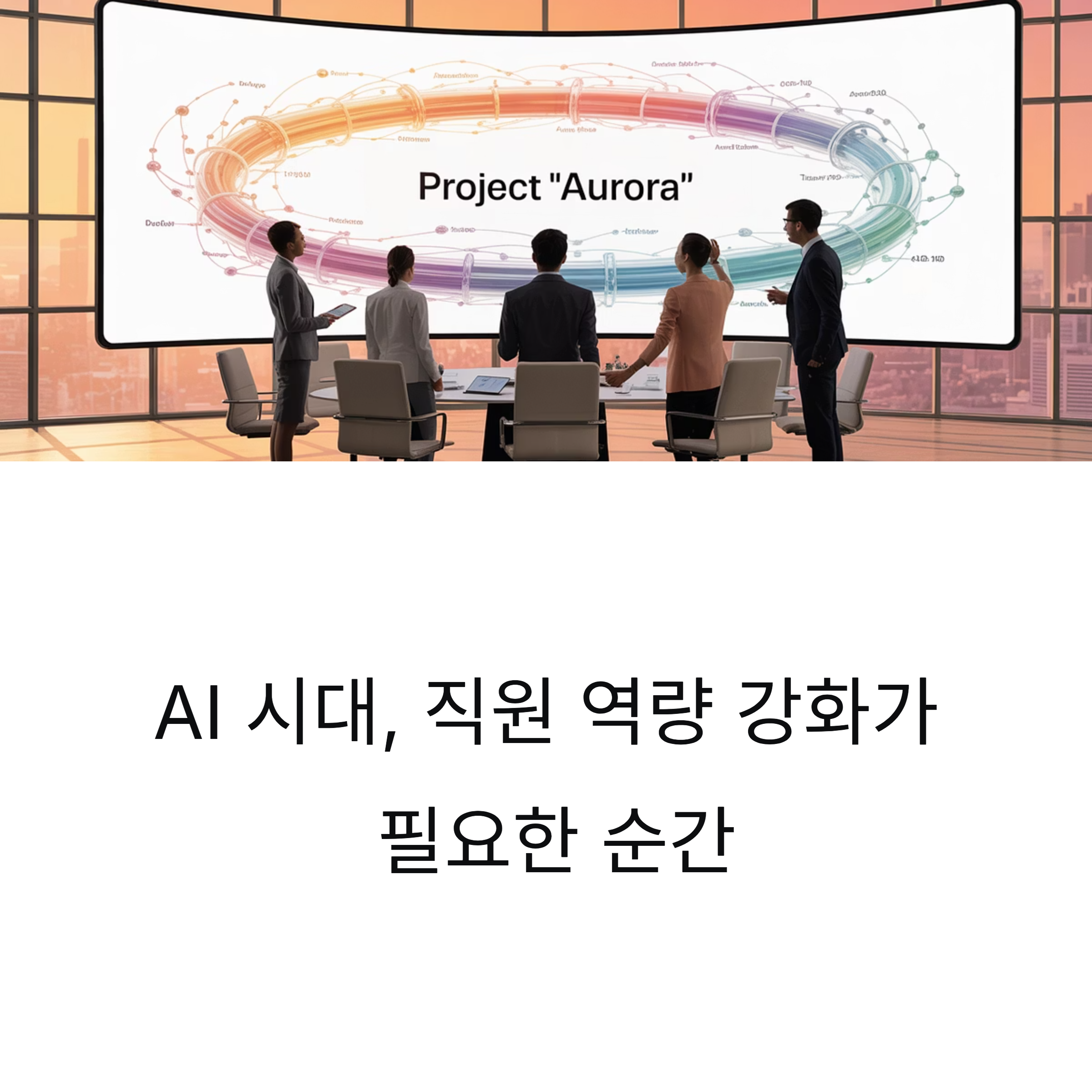 AI 시대, 직원 역량 강화가 필요한 순간 관련 이미지