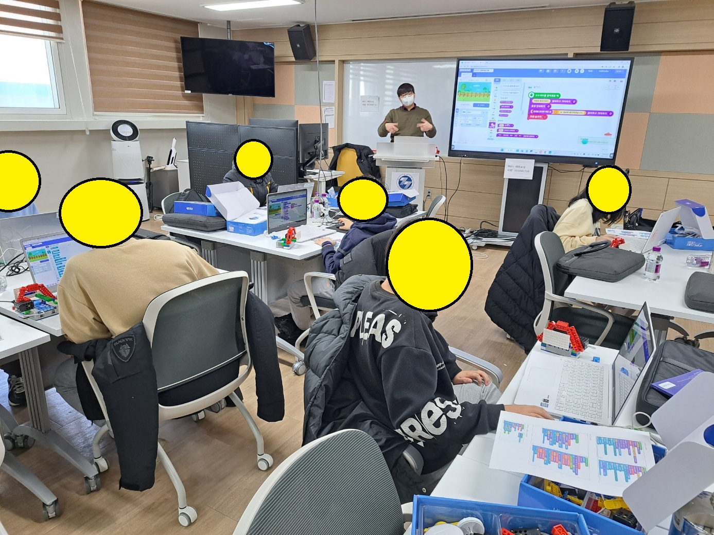 2022 경기도교육청융합과학교육원(현 경기도교육청미래과학교육원) 인공지능 SW, AI 수업 관련 이미지