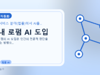 국내 로펌 AI 도입를 설명하는 대표 이미지