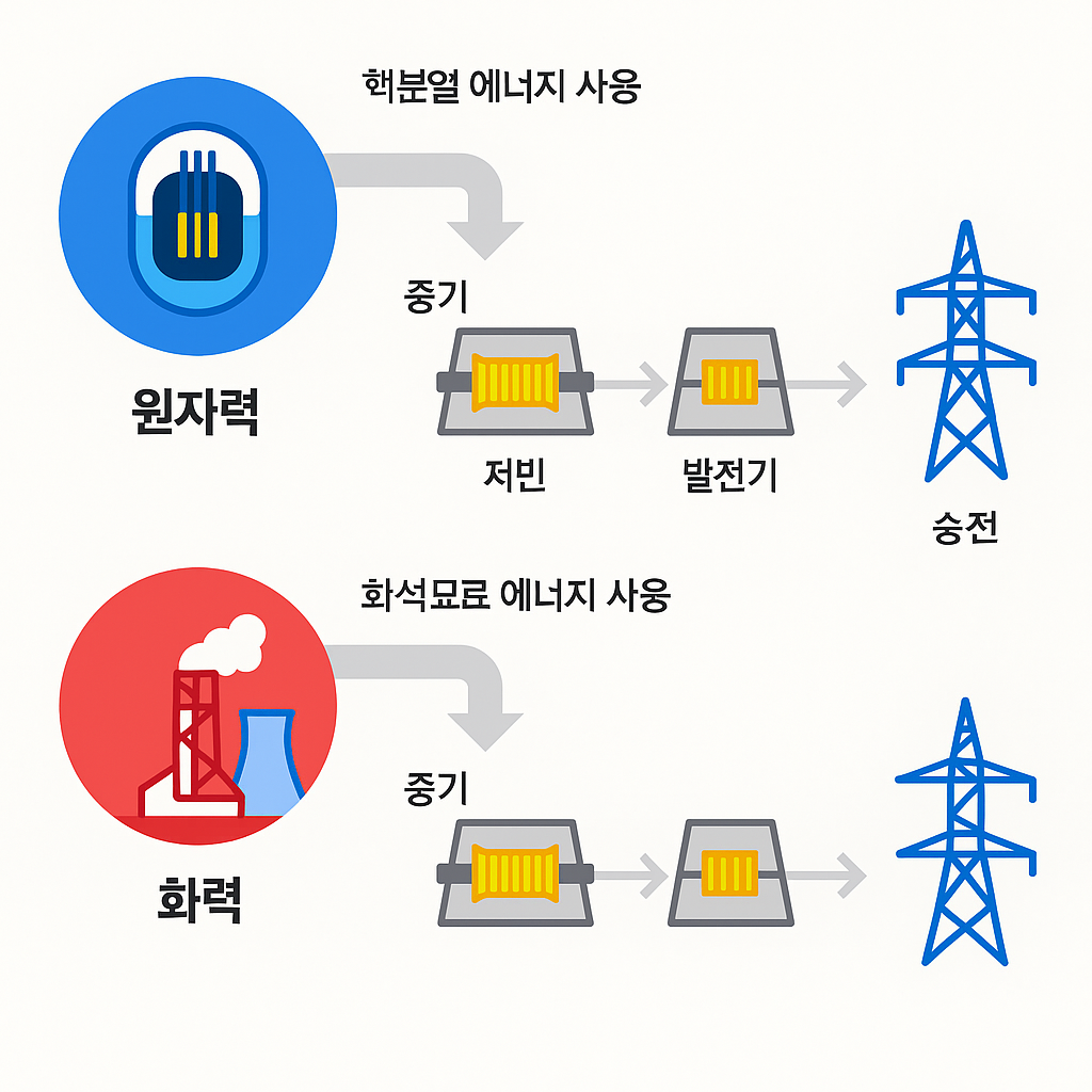 원자력 발전 분석과 관련 기업분석 1부 관련 이미지