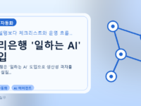 우리은행 '일하는 AI' 도입를 설명하는 대표 이미지