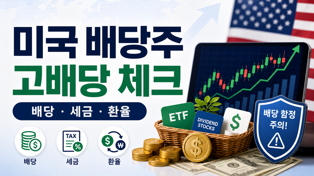 미국 주식 배당금 높은 주식, 고배당 함정 피하는 기준 관련 이미지 1