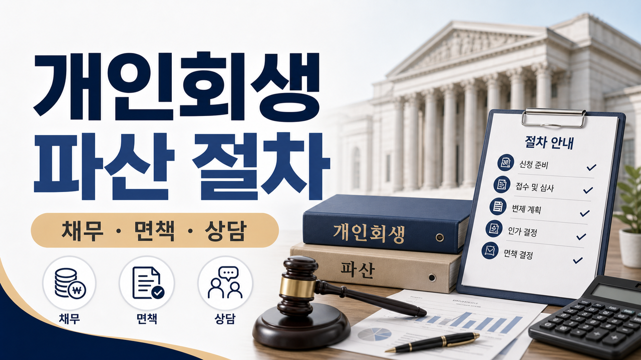 개인 회생 및 파산 절차, 차이와 신청 전 체크리스트 관련 이미지 1
