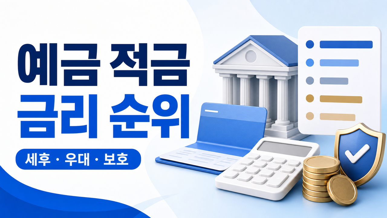 정기 예금 적금 금리 순위, 세후 이자로 비교하는 법 관련 이미지 1
