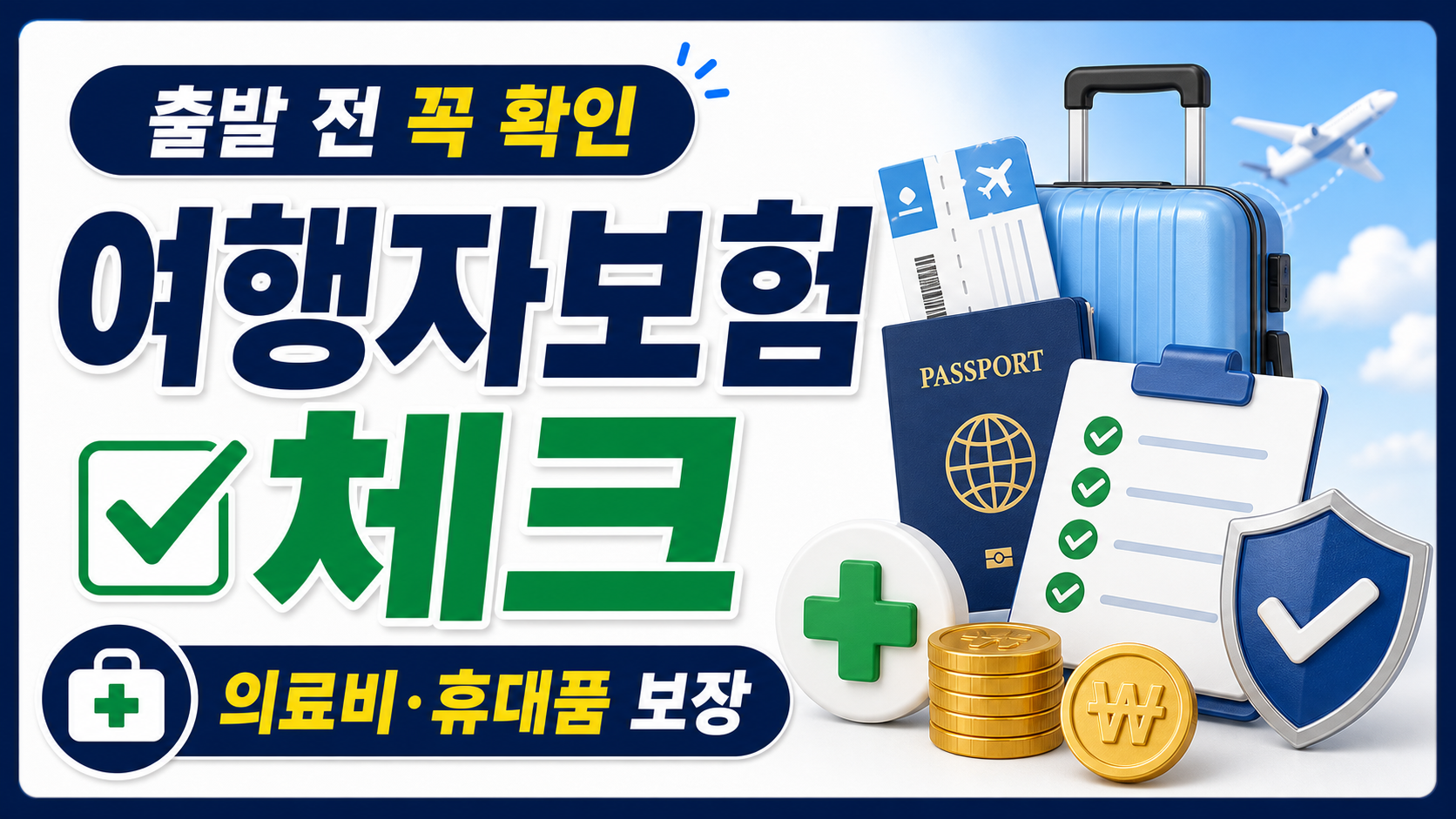 여행자보험 가입 전 확인, 보장 놓치지 않는 체크리스트 관련 이미지 1