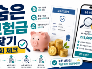 숨은 보험금 조회, 내보험찾아줌에서 미청구 보험금 확인하기 관련 이미지 1