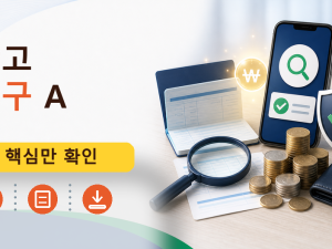 광고 문구 A를 설명하는 대표 이미지