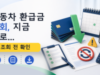 자동차 환급금 조회, 지금 바로...를 설명하는 대표 이미지