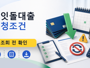 사잇돌대출 신청조건를 설명하는 대표 이미지