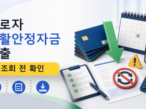 근로자 생활안정자금 대출를 설명하는 대표 이미지