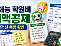 2026 초등 예체능 학원비 세액공제, 연말정산 전에 확인할 증빙 관련 이미지 1