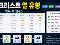 Google Sheets tables column types로 업무 체크리스트 템플릿 만드는 법 관련 이미지 1