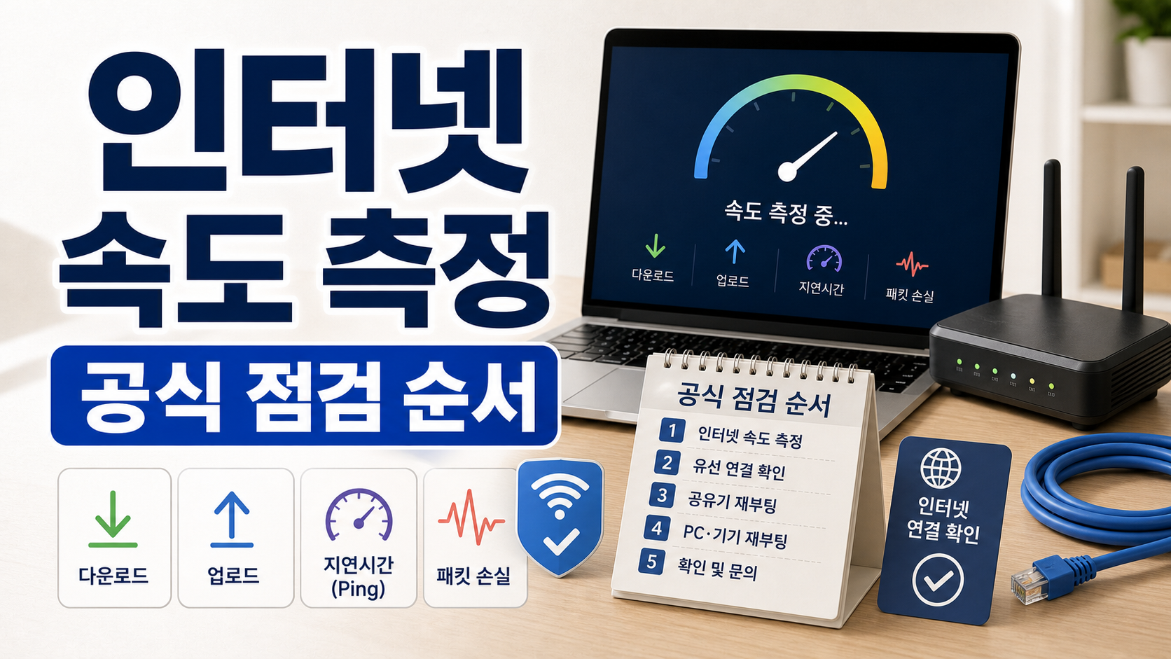 인터넷 속도 측정: 느릴 때 먼저 확인할 공식 점검 순서 관련 이미지 1