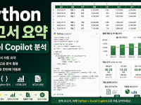 Excel Copilot Python 분석, 반복 보고서 요약표 자동화 순서 관련 이미지 1