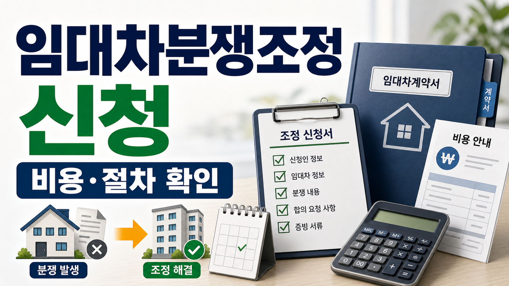임대차분쟁조정 신청 비용, 전세·월세 갈등 전 공식 절차 확인 관련 이미지 1