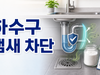 싱크대 화장실 하수구 냄새 차단 완벽 가이드: 5가지 셀프 해결법 관련 이미지 1
