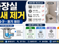 화장실 냄새 제거 배수구·환기 원인 체크 관련 이미지 1