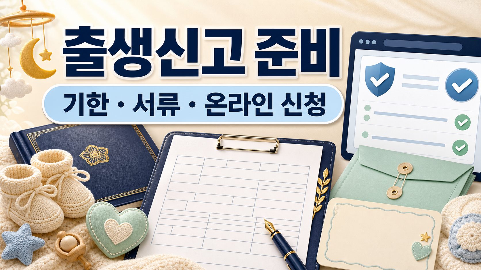 출생신고 준비물·신고기한과 온라인 신청 방법 관련 이미지 1