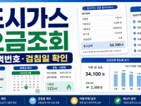 도시가스 요금조회 고객번호·검침일 확인법 관련 이미지 1