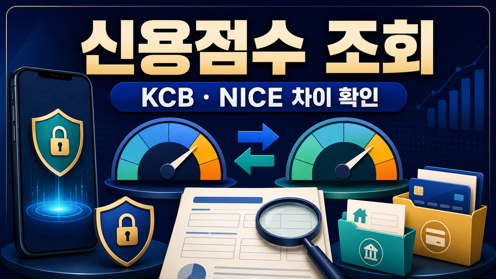 신용점수 조회 방법과 KCB·NICE 점수가 다른 이유 관련 이미지 1