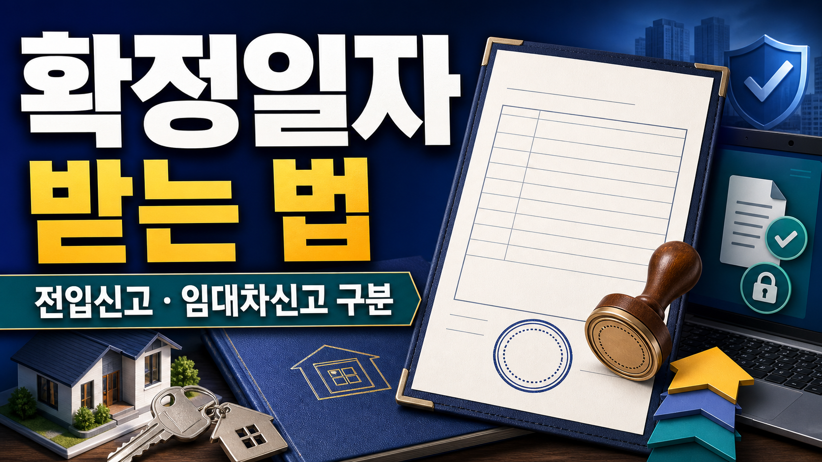확정일자 받는 법과 전입신고·임대차신고 차이 관련 이미지 1