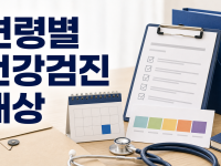 연령별 건강검진 대상 조회 방법과 검사 주기 정리 관련 이미지 1