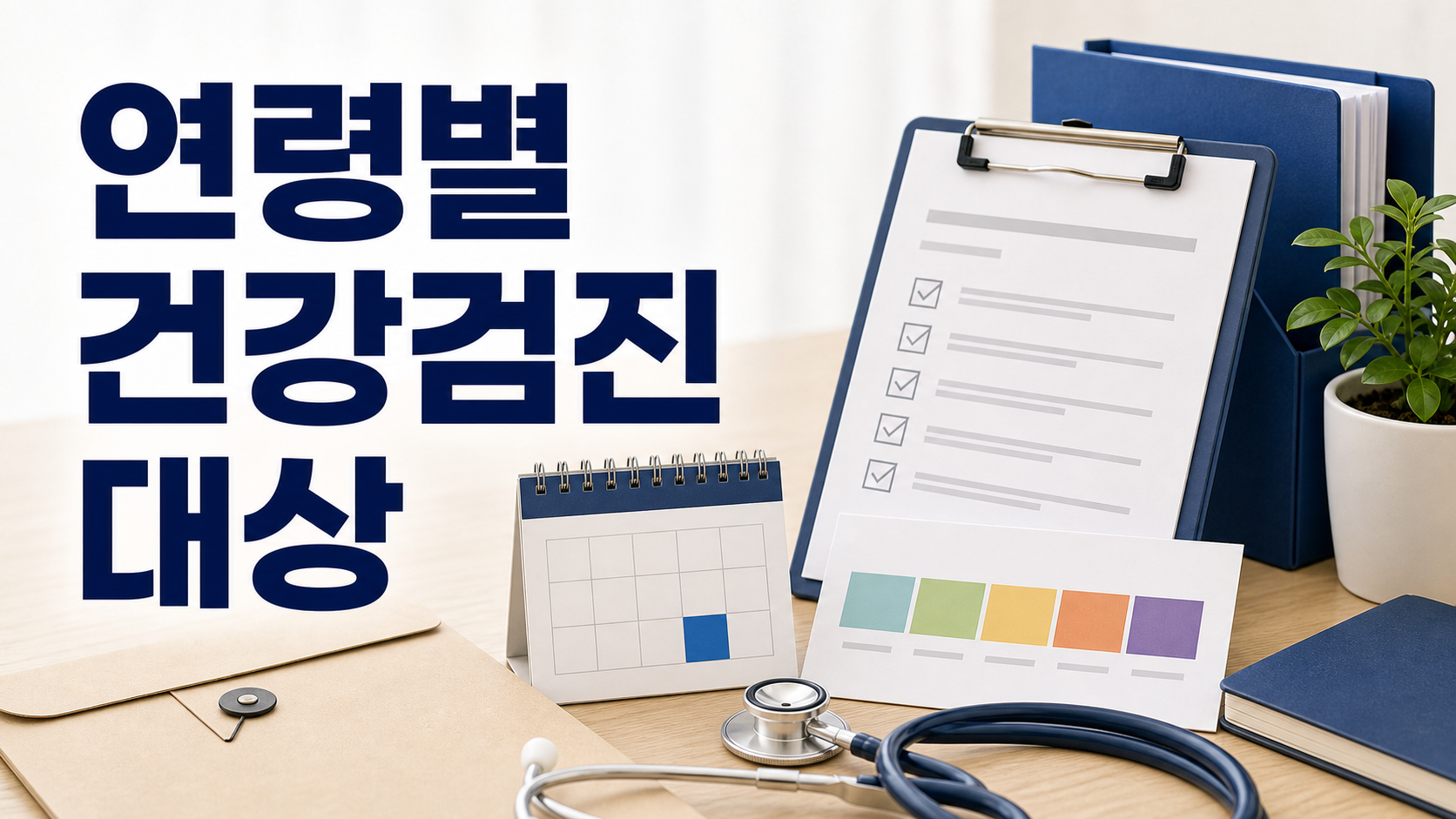 연령별 건강검진 대상 조회 방법과 검사 주기 정리 관련 이미지 1