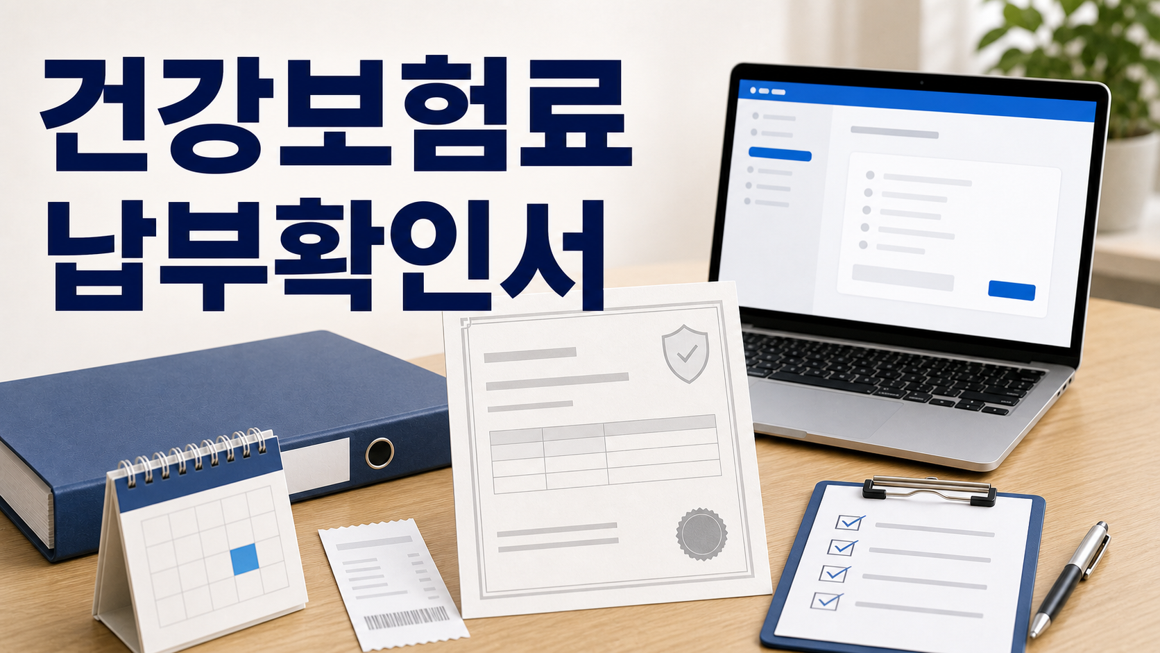 건강보험료 납부확인서 발급 방법과 용도별 조회 정리 관련 이미지 1