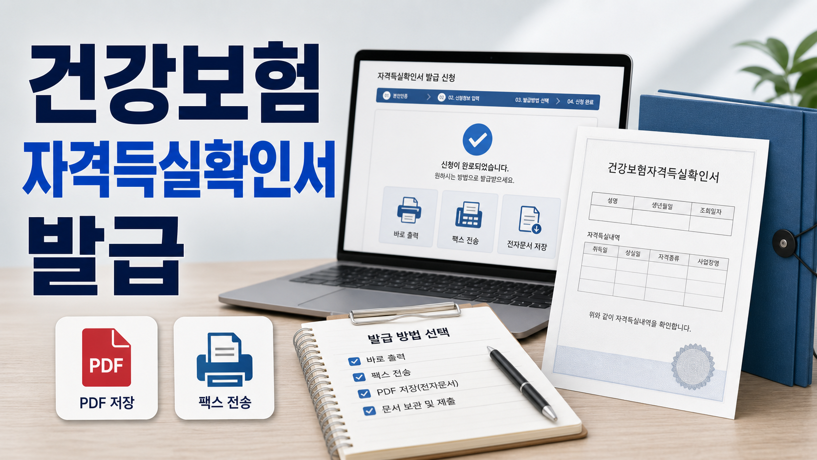 건강보험자격득실확인서 발급, 이것만 알면 10분 완성! (제출 전 필수 체크) 관련 이미지 1