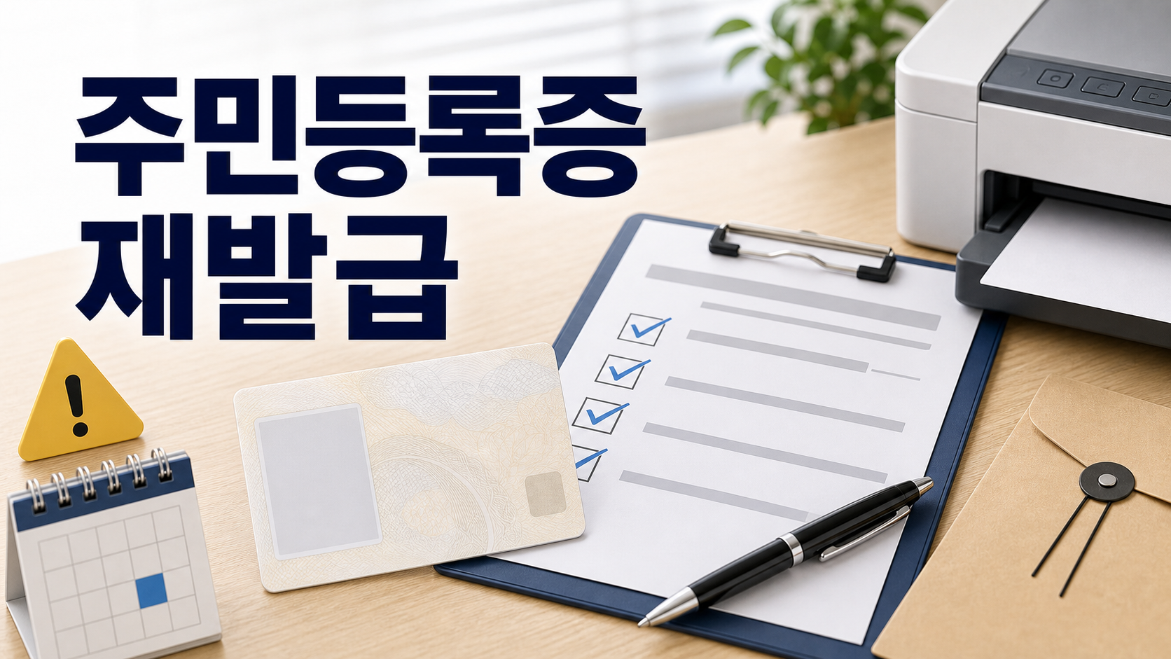 주민등록증 재발급 신청 방법과 사진 규격 정리 관련 이미지 1