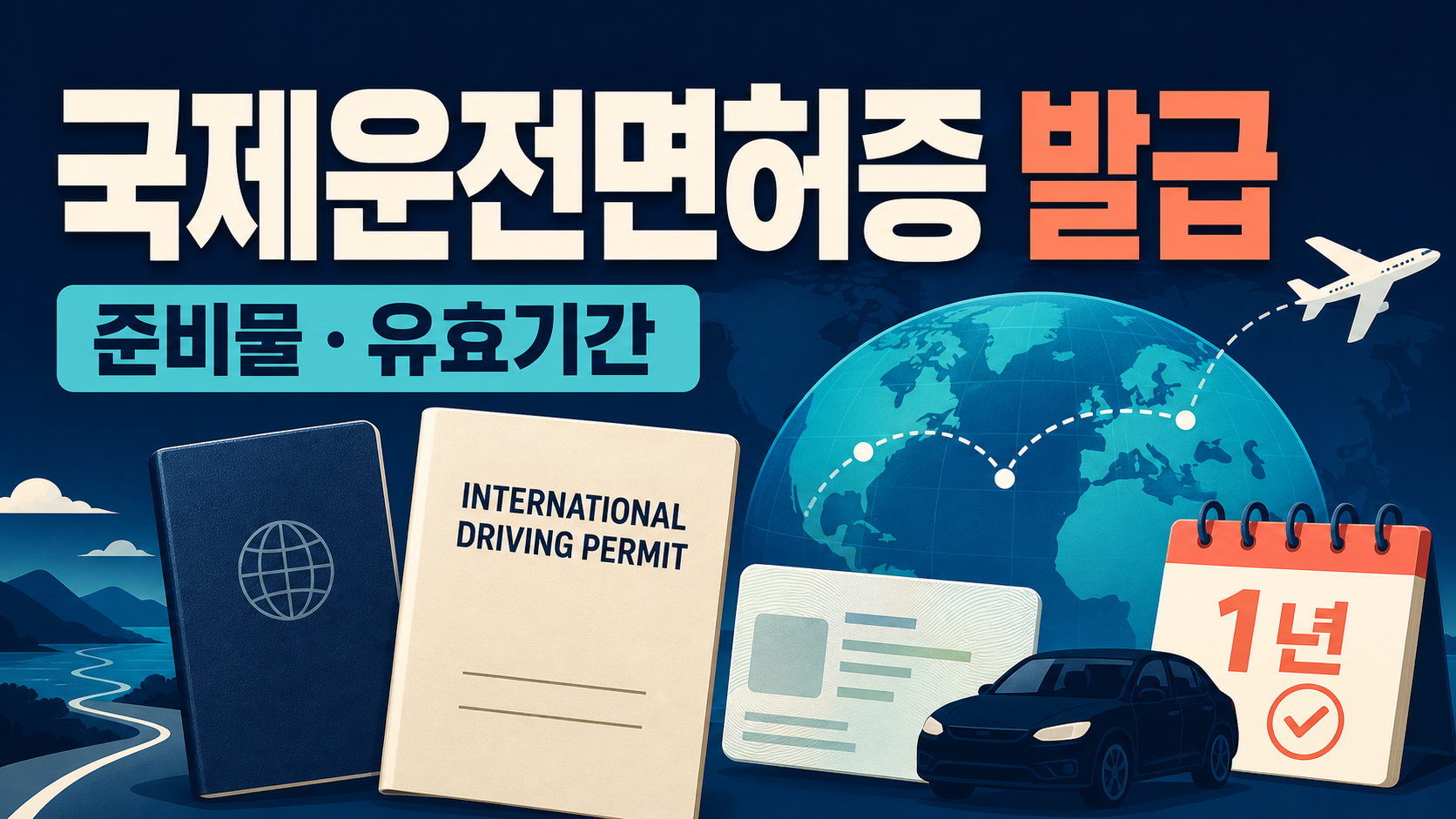 국제운전면허증 발급 - 준비물·유효기간·사용 전 확인 관련 이미지 1