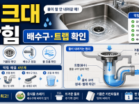 싱크대 막힘 배수구·트랩 먼저 확인하는 법 관련 이미지 1
