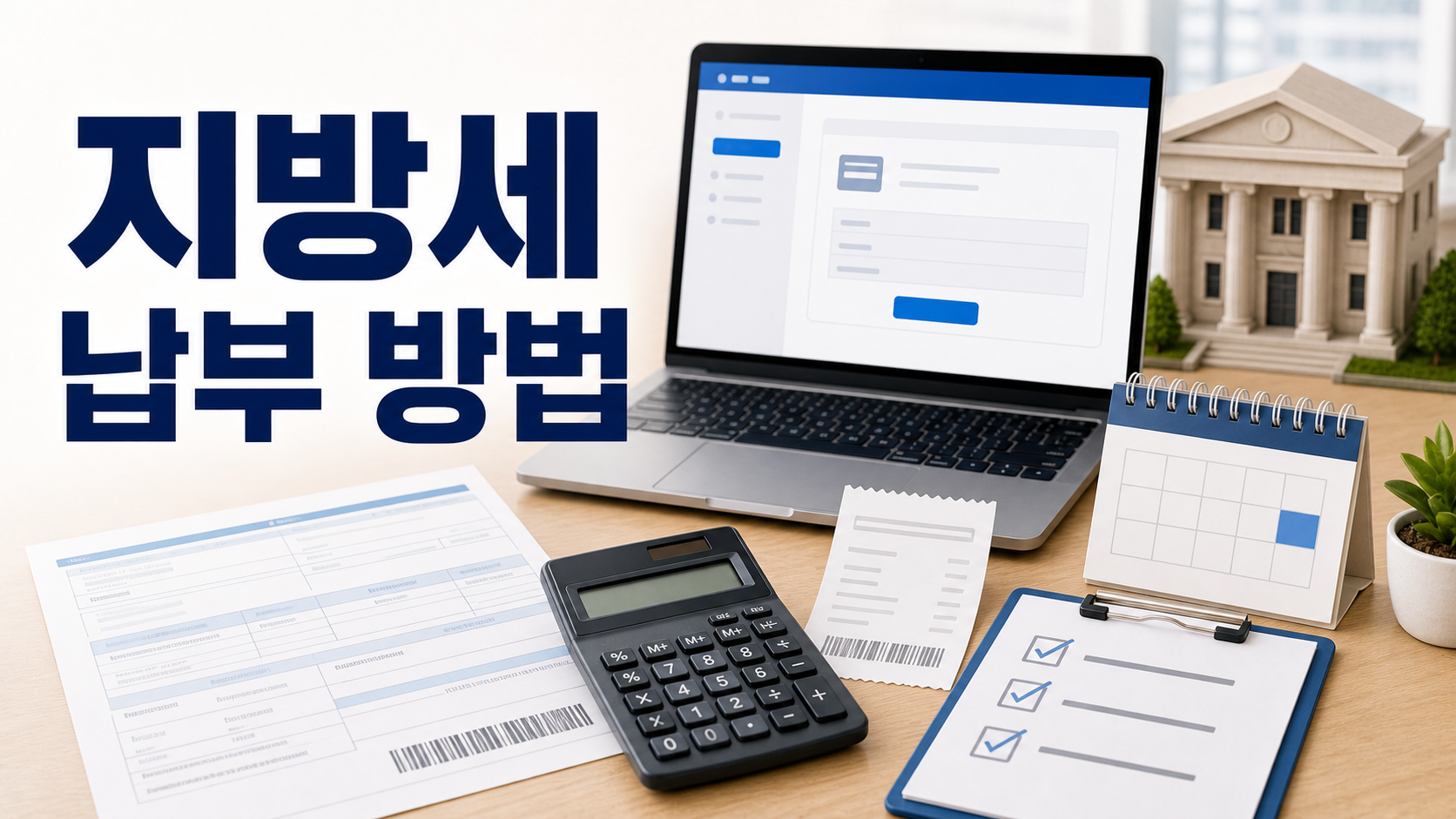지방세 납부 방법과 스마트폰 간편 조회 요령 정리 관련 이미지 1