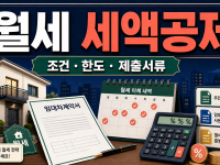 월세 세액공제 조건과 제출 서류 한 번에 확인하기 관련 이미지 1