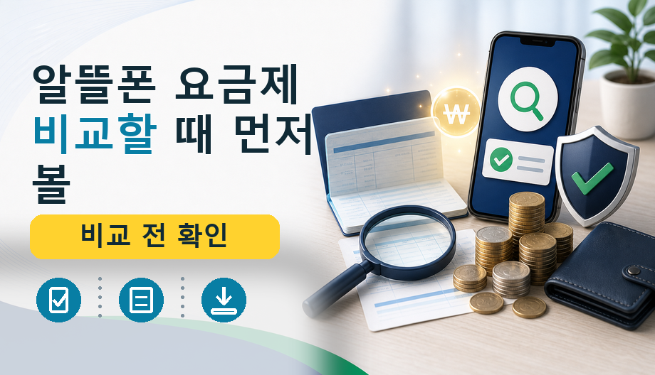 알뜰폰 요금제 비교할 때 먼저 볼 기준과 유의사항 정리 관련 이미지 1