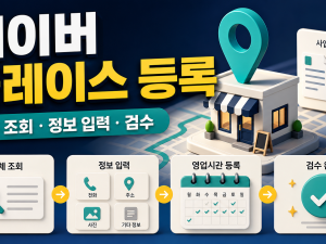 네이버 플레이스 등록 방법 - 업체 조회·정보 입력·검수 순서 관련 이미지 1