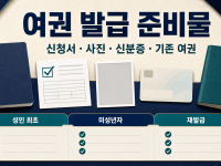 여권 발급 준비물 총정리 - 성인 최초·미성년자·재발급 체크리스트 관련 이미지 1