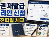 여권 재발급 온라인 신청 2026년 사진파일 규격과 수령 준비물 관련 이미지 1