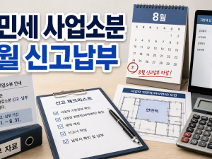주민세 사업소분 신고납부 2026년 8월 체크리스트 관련 이미지 1