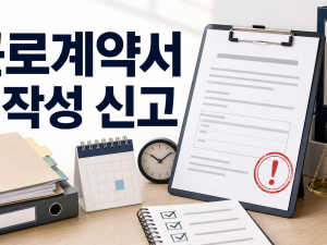 근로계약서 미작성 신고 절차와 벌금 유의사항 정리 관련 이미지 1